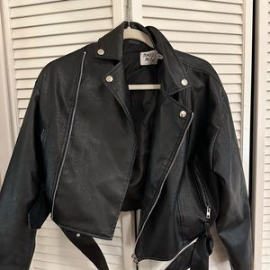 Princess Polly leather Moto jacket